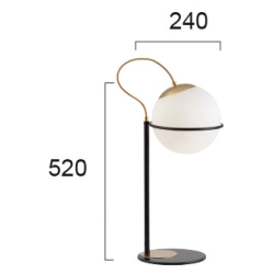 Lampa stołowa CAGLIA LNV0014903 Lunaveri