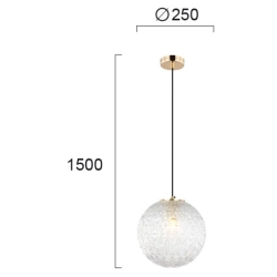 Lampa wisząca FASANO LNV0016024 Lunaveri