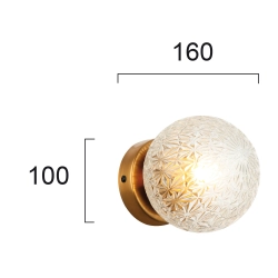 Kinkiet FASANO LNV0016224 Lunaveri