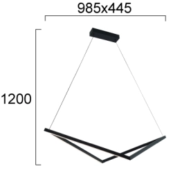 Lampa wisząca LECCE LNV0016234 Lunaveri
