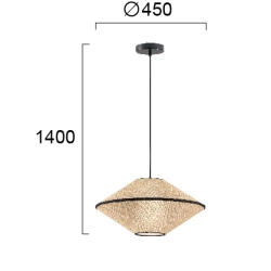 Lampa wisząca LIETTO LNV0020724 Lunaveri