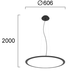 Lampa wisząca GAVELA LNV0021434 Lunaveri