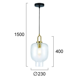 Lampa wisząca METTE LNV0022134 Lunaveri