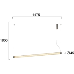 Lampa wisząca NUORO LNV0022434 Lunaveri