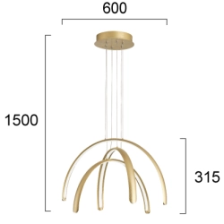 Lampa wisząca VEZIA LNV0023034 Lunaveri