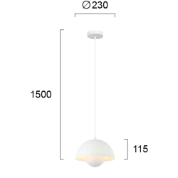 Lampa wisząca SCILLI LNV0023824 Lunaveri