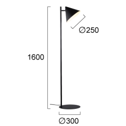 Lampa podłogowa EDERA LNV0025034 Lunaveri