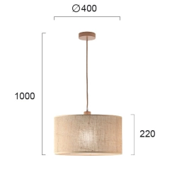 Lampa wisząca ARANCIA LNV0026124 Lunaveri
