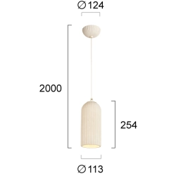 Lampa wisząca SAVIO LNV0027234 Lunaveri