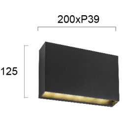 Kinkiet zewnętrzny ROVENA LNV0027524 Lunaveri