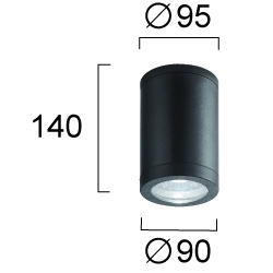 Lampa ogrodowa VERANDA LNV0028134 Lunaveri