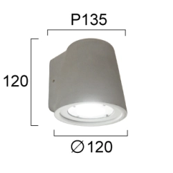 Kinkiet zewnętrzny DOVENA LNV0028334 Lunaveri