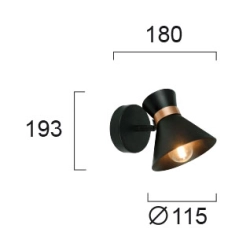 Kinkiet VERDURA LNV0028414 Lunaveri