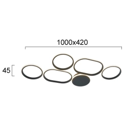 Plafon AROMA LNV0028434 Lunaveri