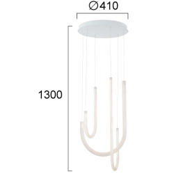 Lampa wisząca TARANO LNV0029134 Lunaveri