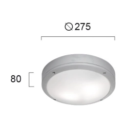 Plafon zewnętrzny SECOLO LNV0029404 Lunaveri