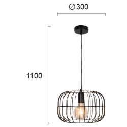 Lampa wisząca SALVE LNV0031124 Lunaveri