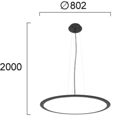 Lampa wisząca GAVELA LNV0031434 Lunaveri