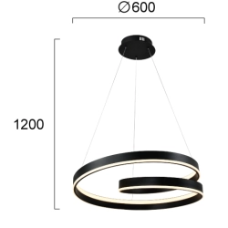Lampa wisząca CALORE LNV0031924 Lunaveri