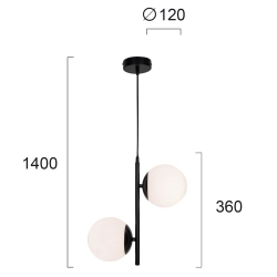 Lampa wisząca TERRANO LNV0033324 Lunaveri