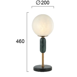 Lampa stołowa ALLORA LNV0034624 Lunaveri