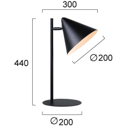 Lampa stołowa EDERA LNV0035034 Lunaveri