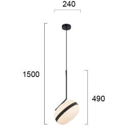 Lampa wisząca ZOLA LNV0035424 Lunaveri