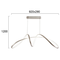 Lampa wisząca TICINO LNV0035724 Lunaveri