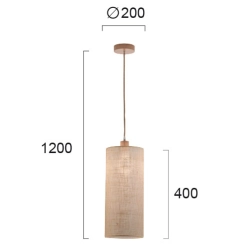 Lampa wisząca ARANCIA LNV0036124 Lunaveri