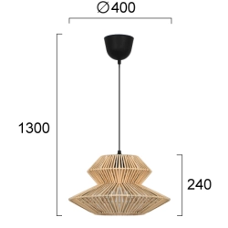 Lampa wisząca ANDIA LNV0036924 Lunaveri