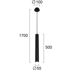 Lampa wisząca AVERE LNV0037824 Lunaveri