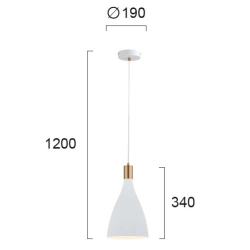 Lampa wisząca FAVORE LNV0037914 Lunaveri