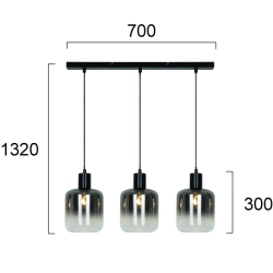 Lampa wisząca GRAZIE LNV0038724 Lunaveri