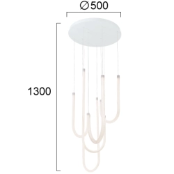 Lampa wisząca TARANO LNV0039134 Lunaveri