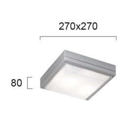 Plafon zewnętrzny SECOLO LNV0039404 Lunaveri