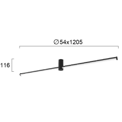 Lampa sufitowa BRAIES LNV0039724 Lunaveri