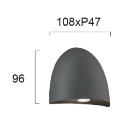 Kinkiet zewnętrzny DAVERO LNV0040624 Lunaveri