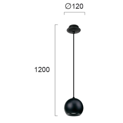 Lampa wisząca PAROLA LNV0041414 Lunaveri