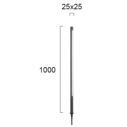 Lampa stojąca zewnętrzna ALLEGRIA LNV0042624 Lunaveri