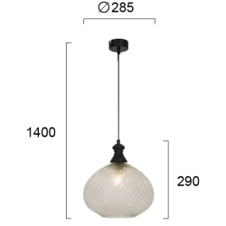 Lampa wisząca STELIC LNV0043324 Lunaveri