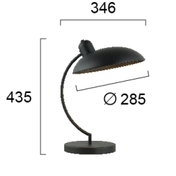 Lampa stołowa ATIA LNV0043824 Lunaveri