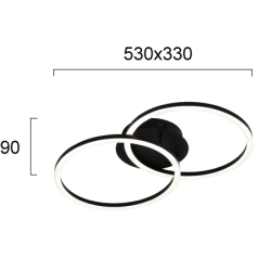 Plafon ANSIA LNV0044234 Lunaveri