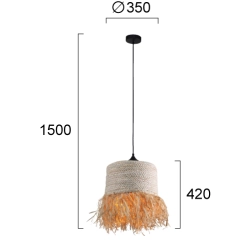 Lampa wisząca BALLA LNV0045034 Lunaveri