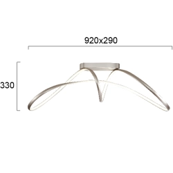 Plafon TICINO LNV0045724 Lunaveri