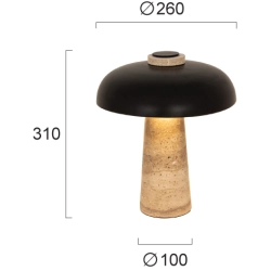 Lampa stołowa BRILLARE LNV0047334 Lunaveri