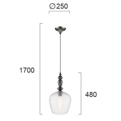 Lampa wisząca ANCHE LNV0049614 Lunaveri