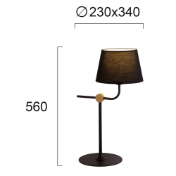Lampa stołowa ACERO LNV0051224 Lunaveri