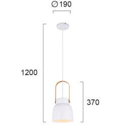 Lampa wisząca DIRE LNV0051324 Lunaveri