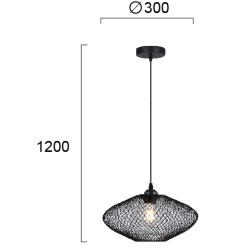 Lampa wisząca PIACERE LNV0051524 Lunaveri