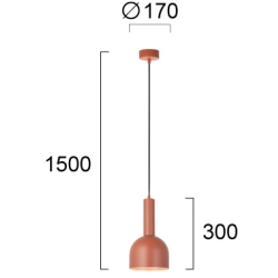 Lampa wisząca DAFINA LNV0053434 Lunaveri